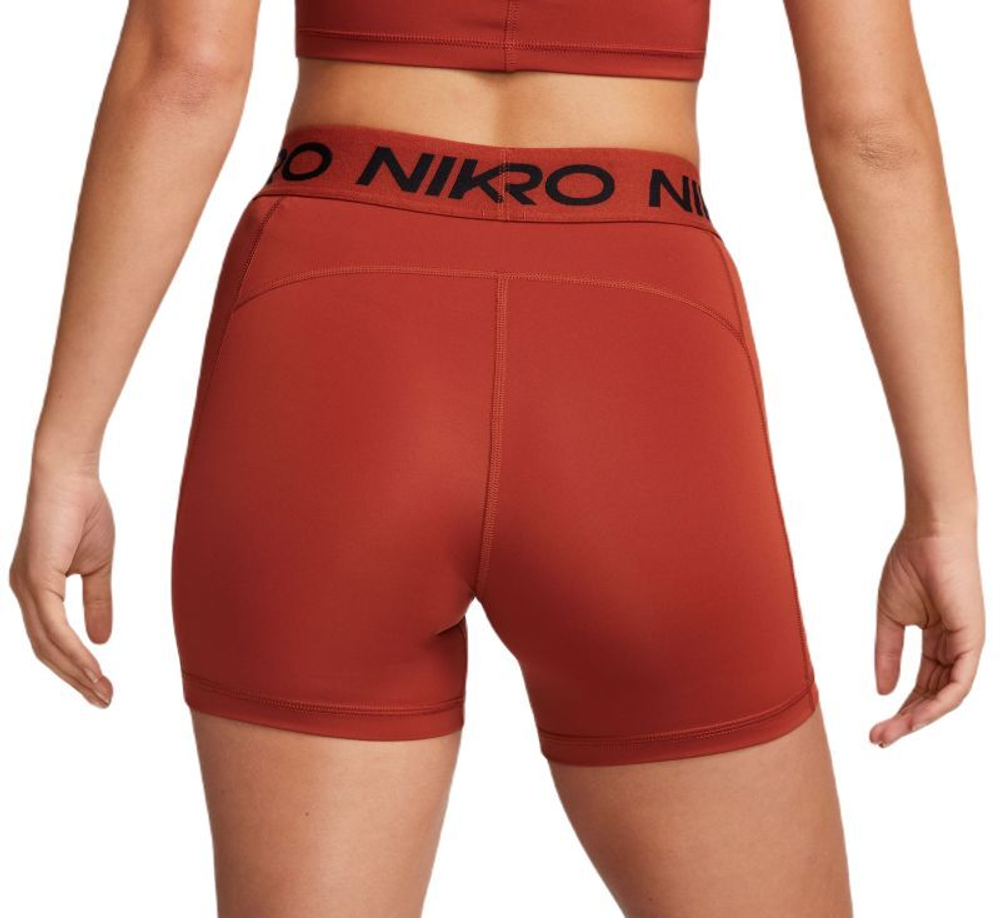 Женские Шорты теннисные Nike Pro 365 Short 5in - rugged orange/black