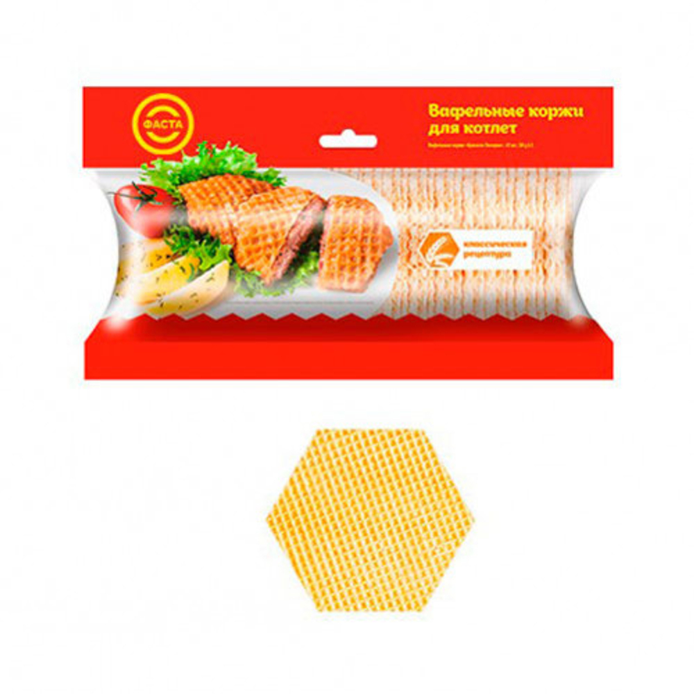 Вафельные коржи мини "Бризоли" (50г)