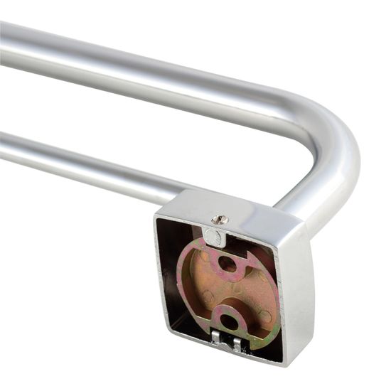 Держатель полотенец двойной Besser BS 8800A (62,5х11х4,5 см) из нержавеющей хромированной стали