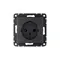 Розетка AtlasDesign Smart 16А L+N с заземл. защ. шторки Zigbee механизм карбон SE ATN001045Z