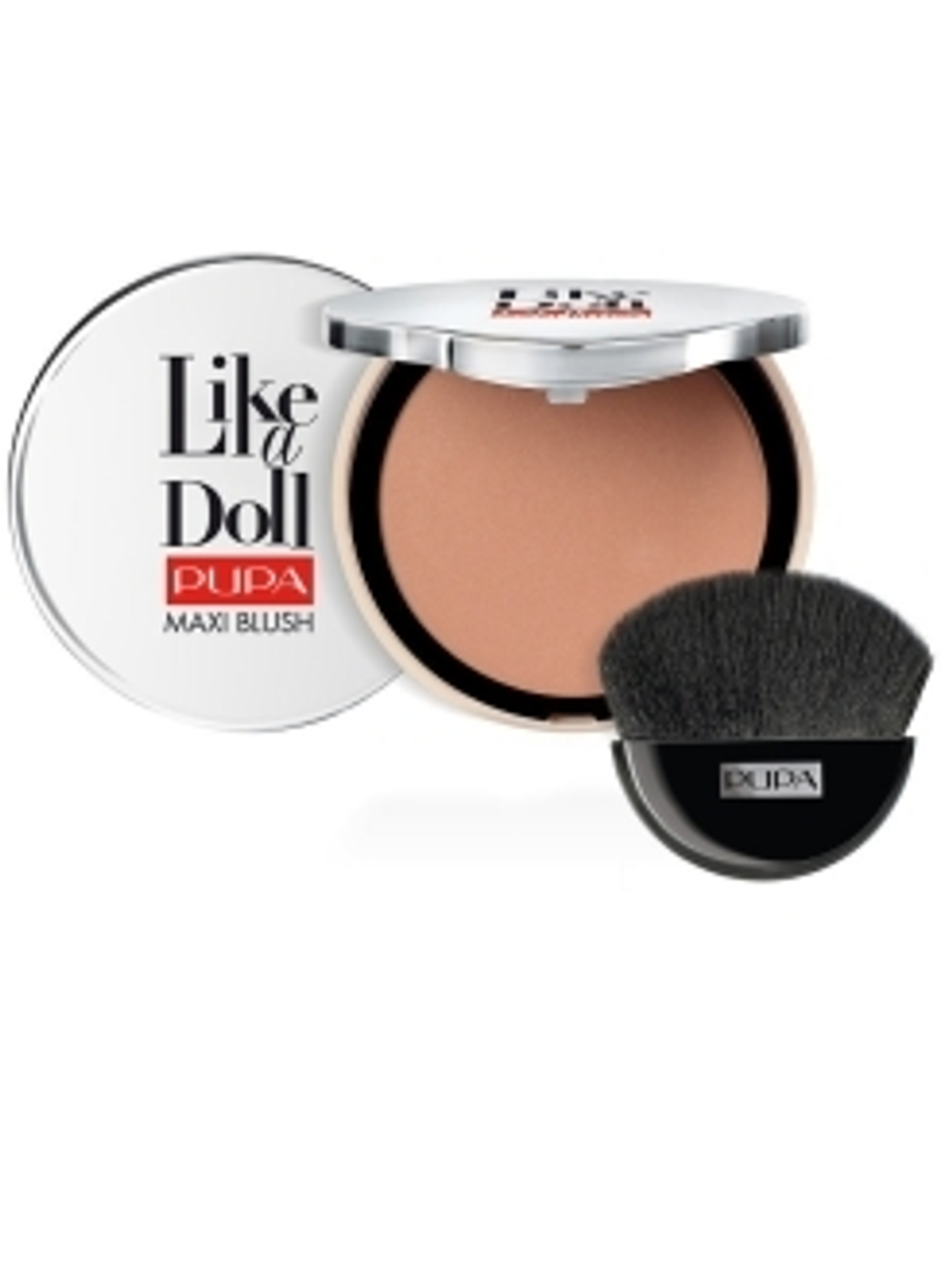 Pupa Тестер Румяна Like A Doll Maxi Blush, компактные, тон №301, Золотой коричневый
