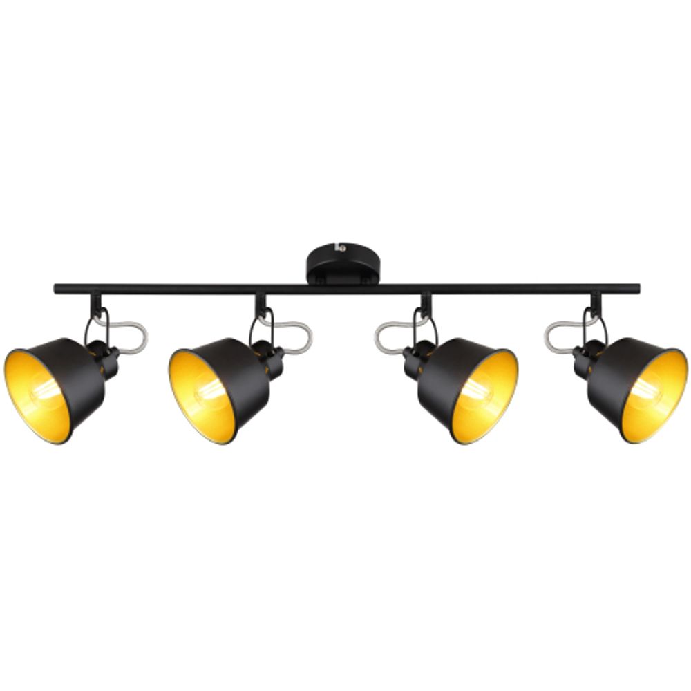 Светильник настенно-потолочный спот Rivoli Evelyn 7064-704 4 х Е14 40 Вт поворотный | Rivoli