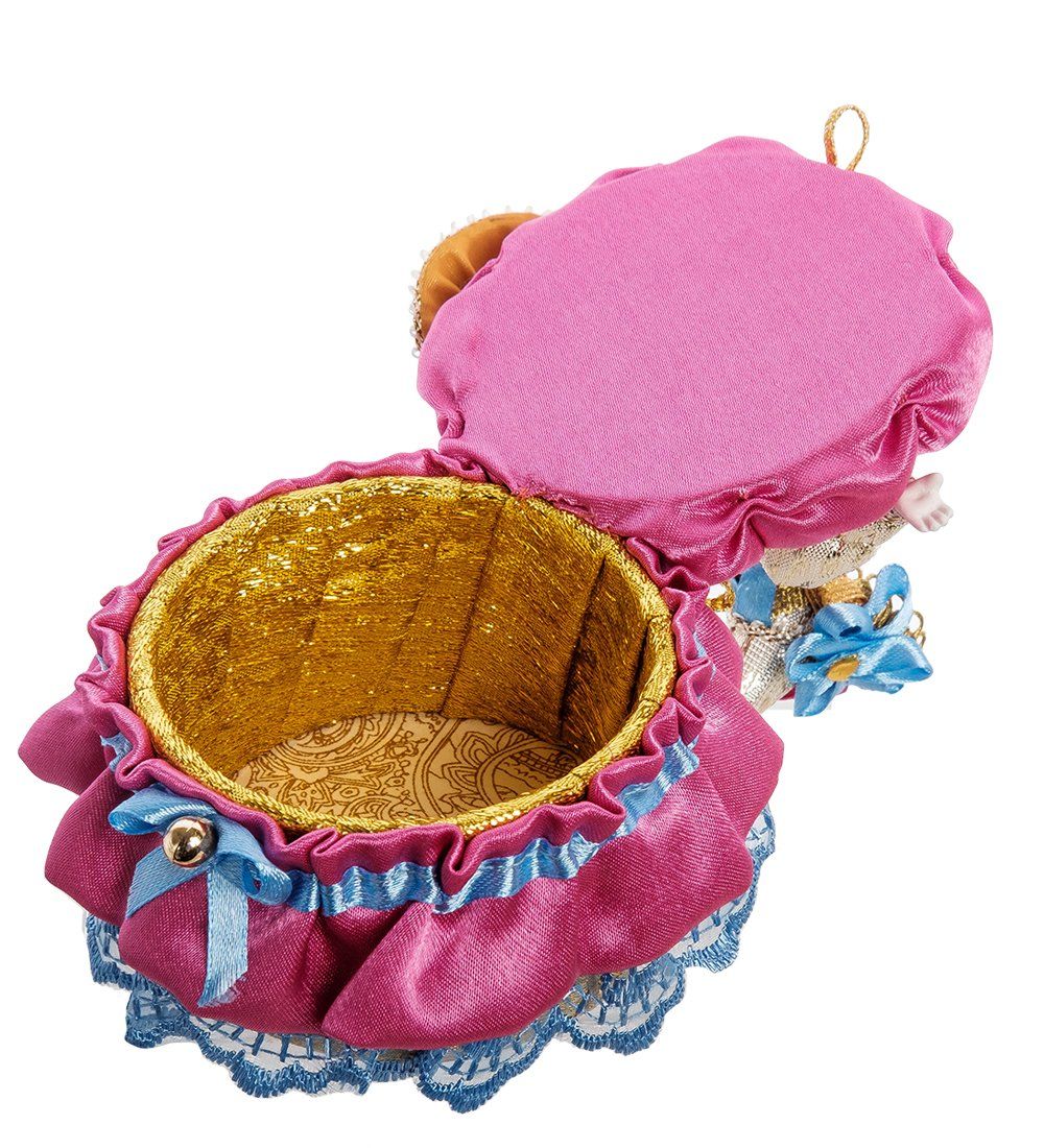 RK-733/ 7 Кукла-шкатулка «Дама с веером»