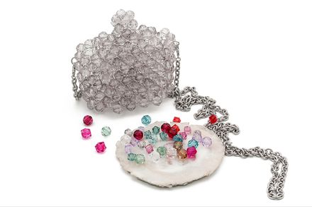 Бусины для украшений 9,5мм (акрил)