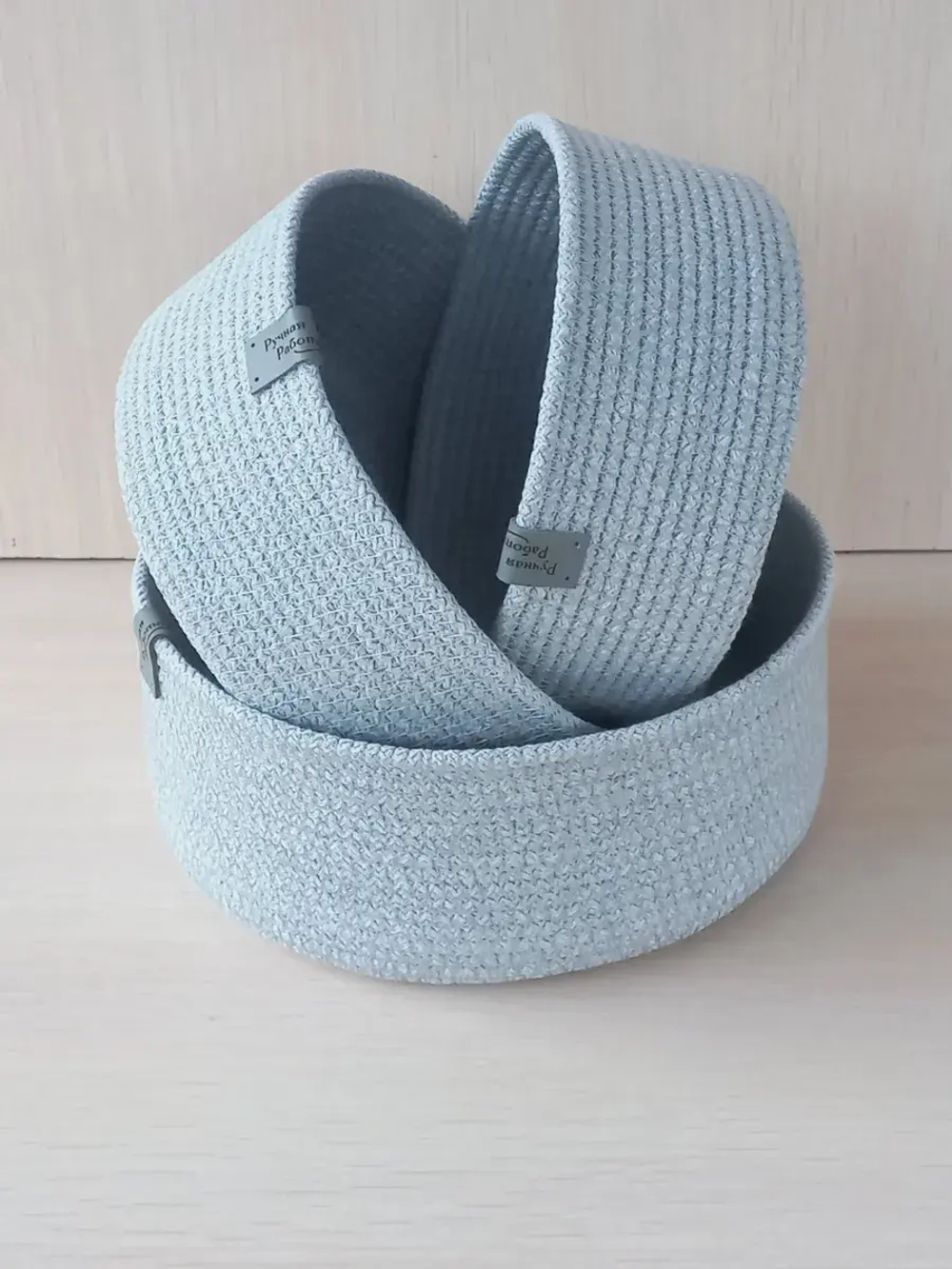 Корзина для хранения плетеная