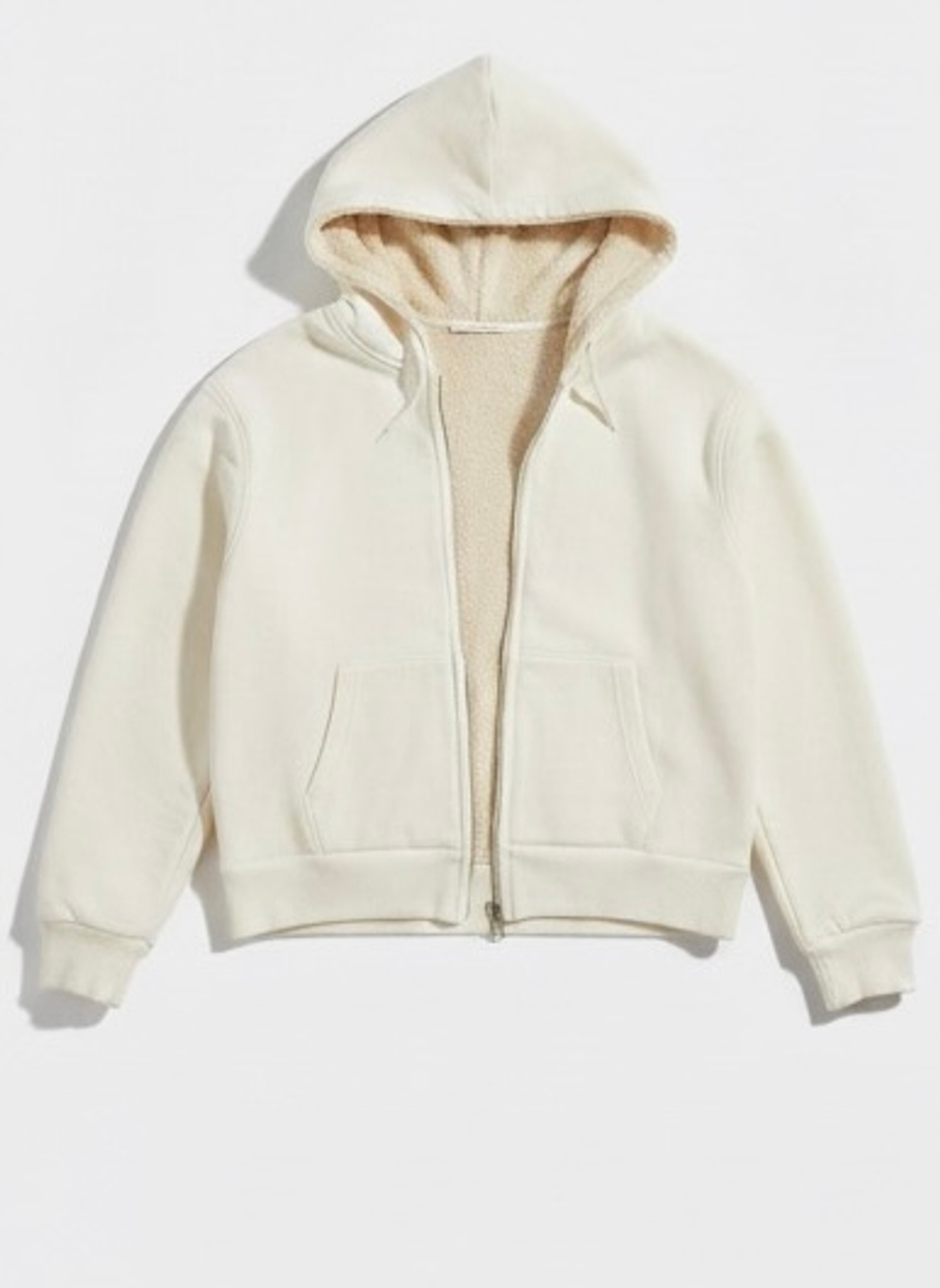 Худи на молнии утепленное