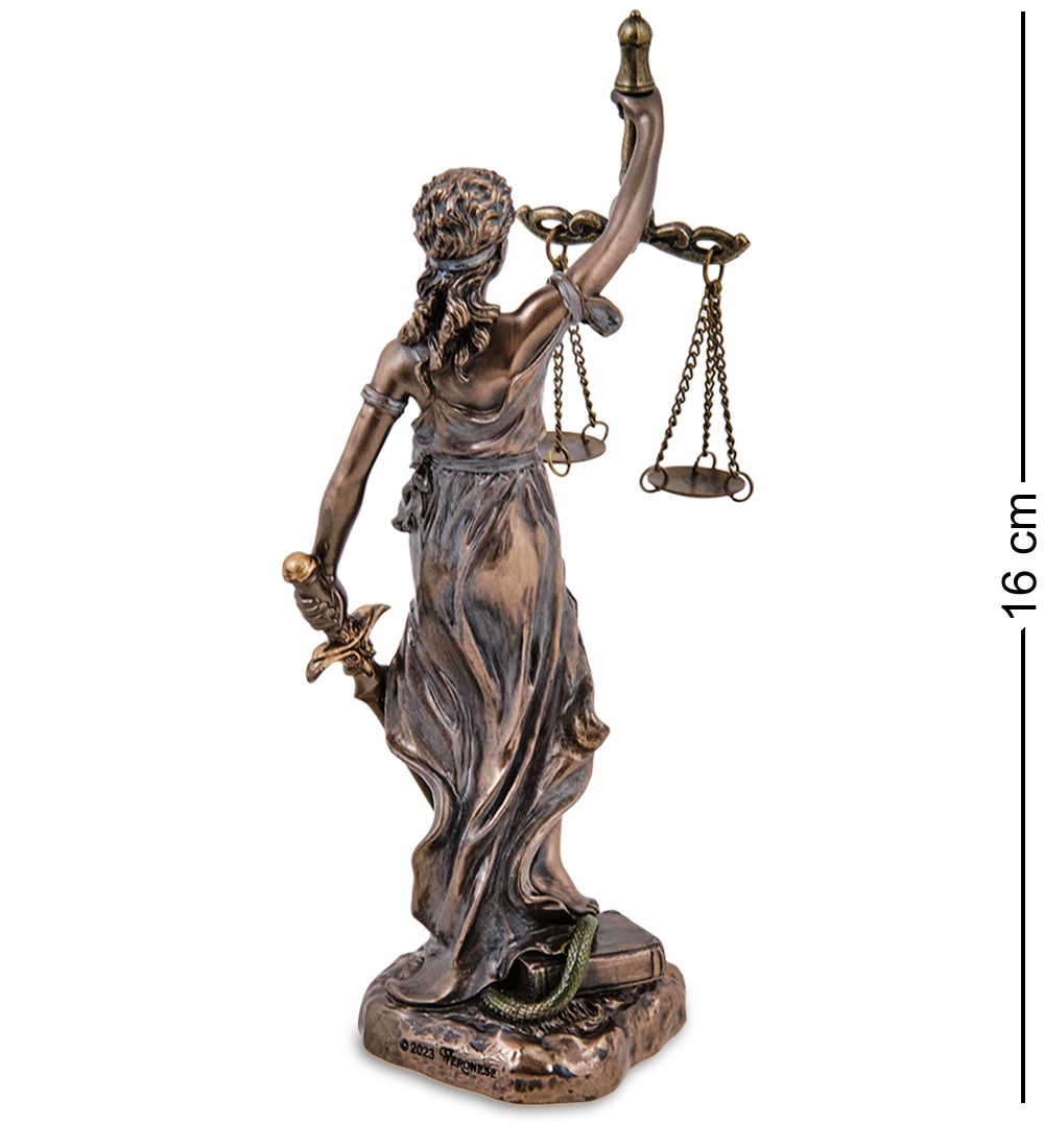 Veronese WS-1227 Статуэтка «Фемида - богиня правосудия»
