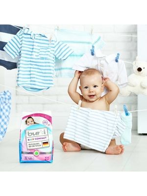 BURTI Концентрированный стиральный порошок Burti Compact Baby для детского белья 0.9кг