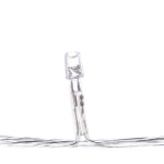 Гирлянда для дома 9,5м 100 ламп LED прозрач.пров.,8 реж, IP-20, Жёлтый (возможность соединения)