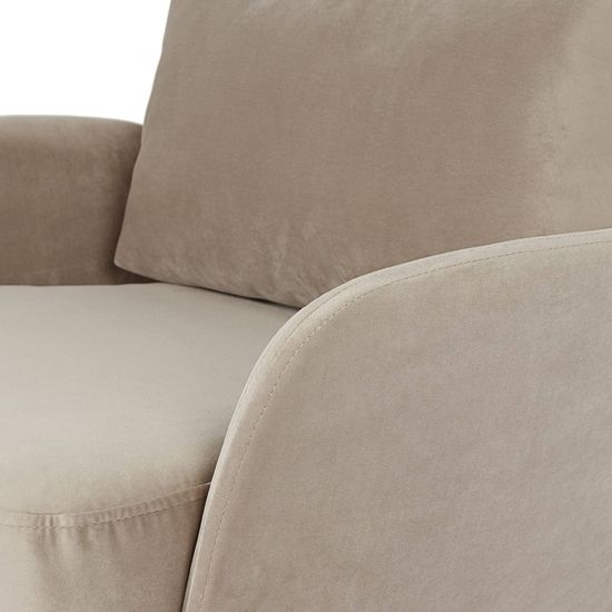 Кресло Alexa бежевая ткань