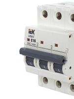 Выключатель автоматический модульный 3п C 16А M06N ARMAT IEK AR-M06N-3-C016