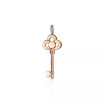 Кулон из розового золота с бриллиантами, Tiffany💠 Key