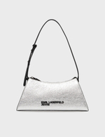 Сумка KARL LAGERFELD JEANS Metal Logo Sm Shb Silver