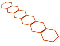 Koła тренировкиowe Yakimasport Hexa Hoops Set 6P - Оранжевый