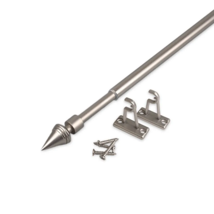 Мини-карниз «Конус» Хром матовый