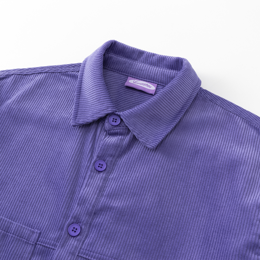 РУБАШКА YMKASHIX VELVET BUTTON