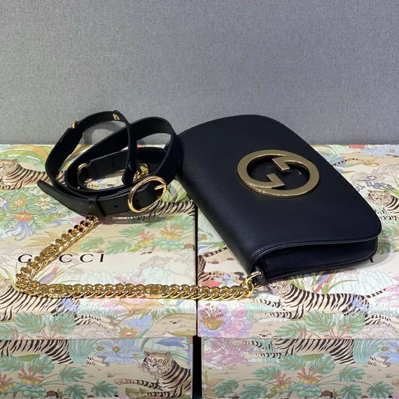 Сумка на плечо Gucci Blondie черный