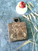 Доска деревянная разделочная