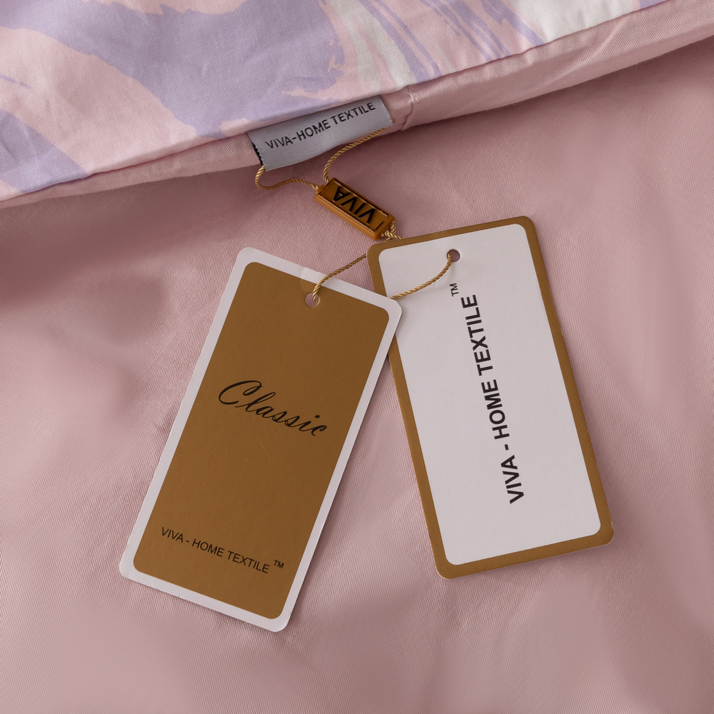 Комплект постельного белья Сатин Элитный на резинке CPLR036