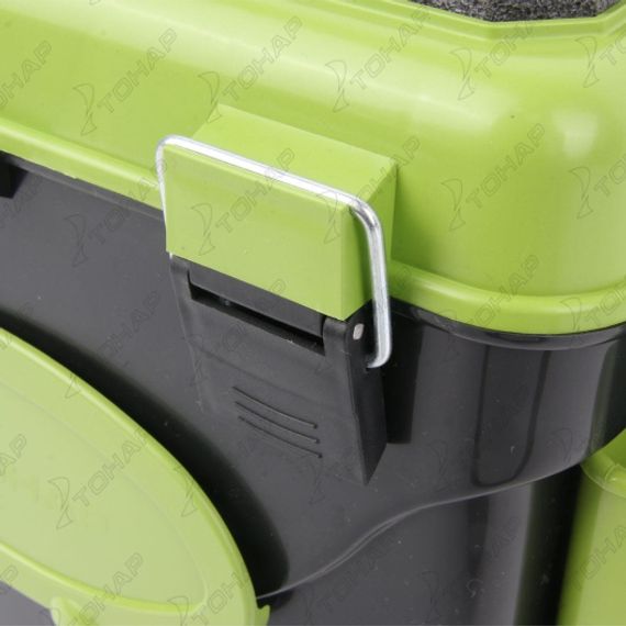 Ящик зимний Helios &quot;FishBox&quot; односекционный (10л) зеленый