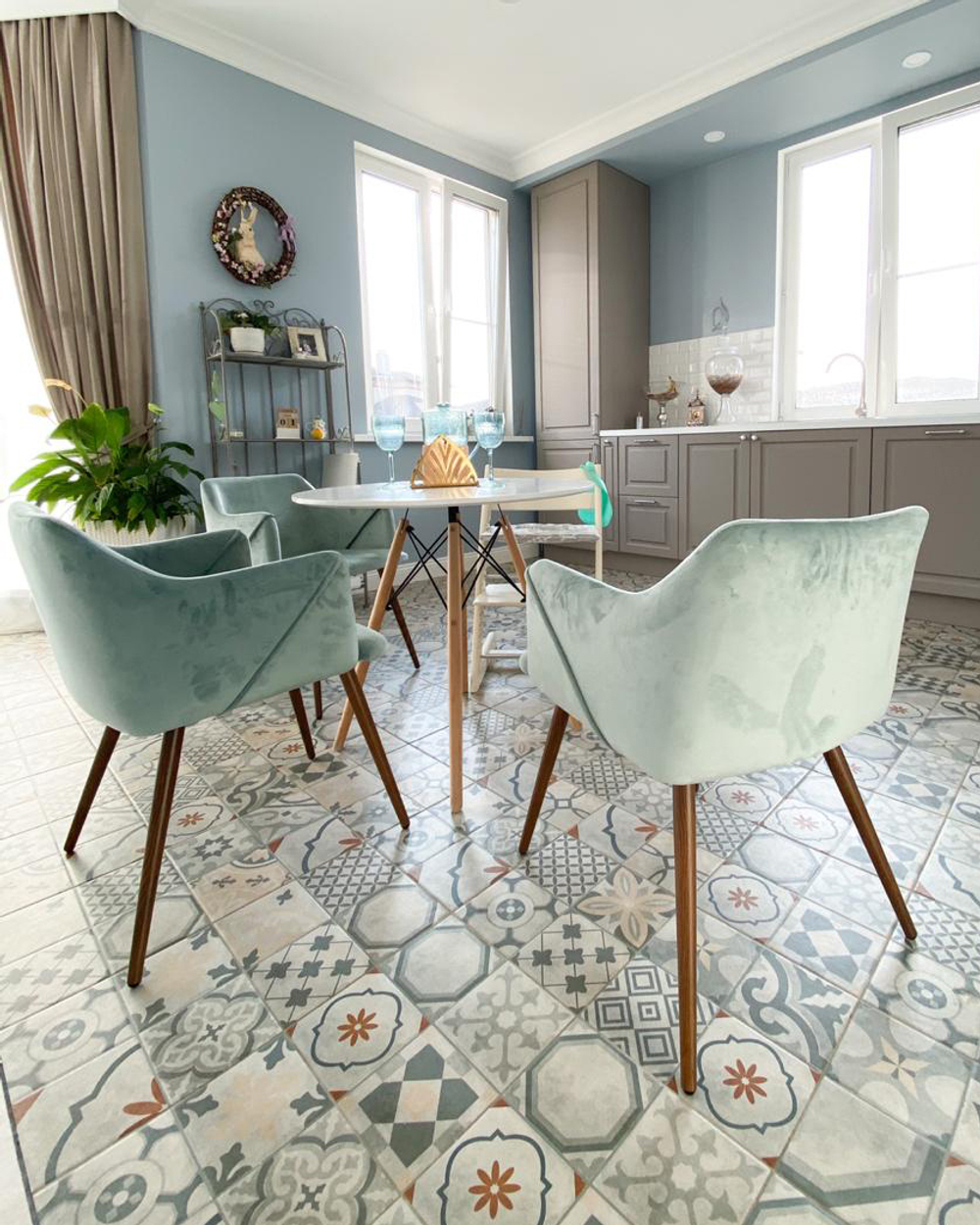 Стол круглый Eames DSW NEW D70 белый