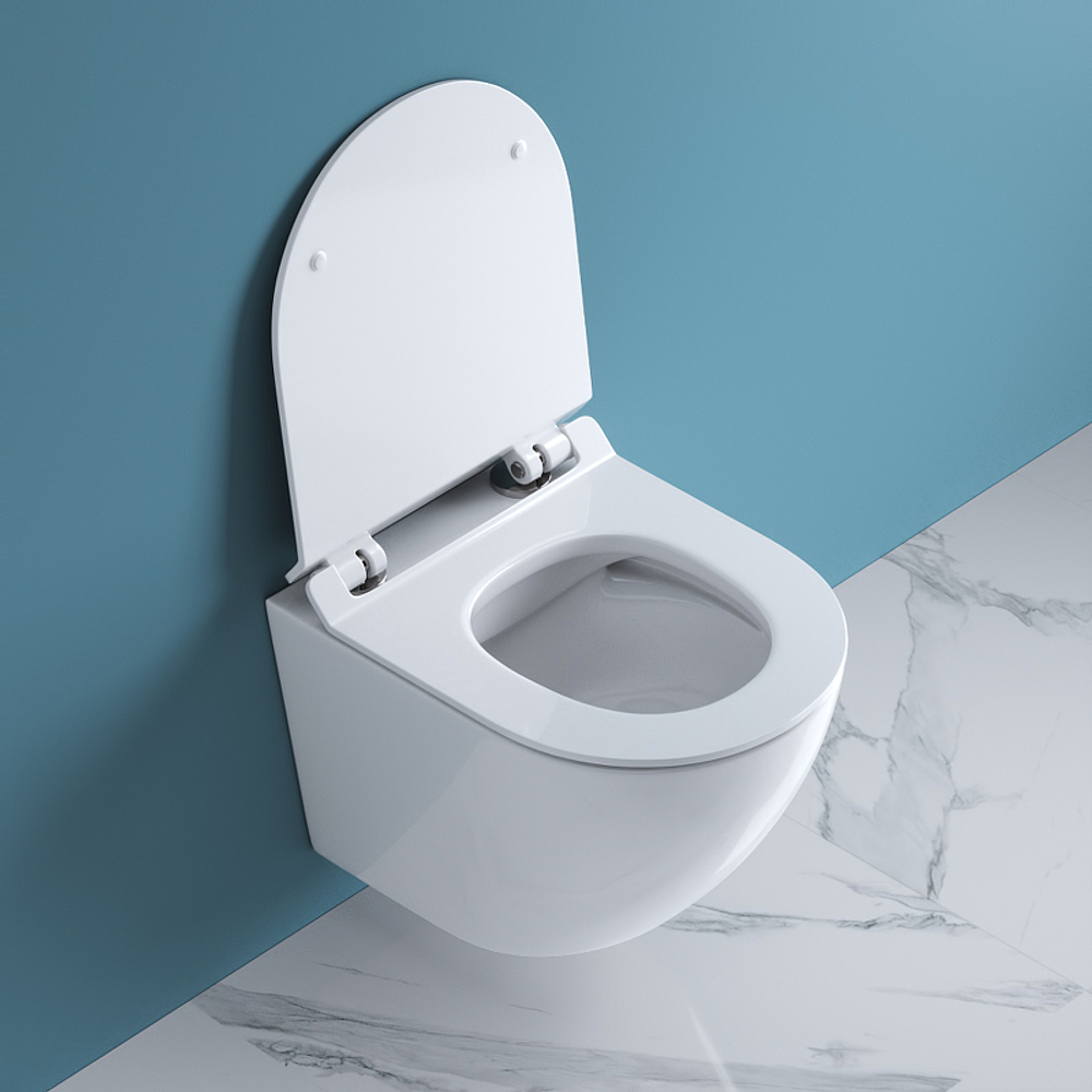 Унитаз BelBagno Sfera-R BB046CHR/BB2111SC подвесной с сиденьем Микролифт