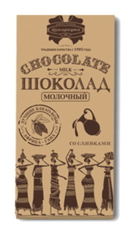 Шоколад "Коммунарка" Молочный 90г. Крафт