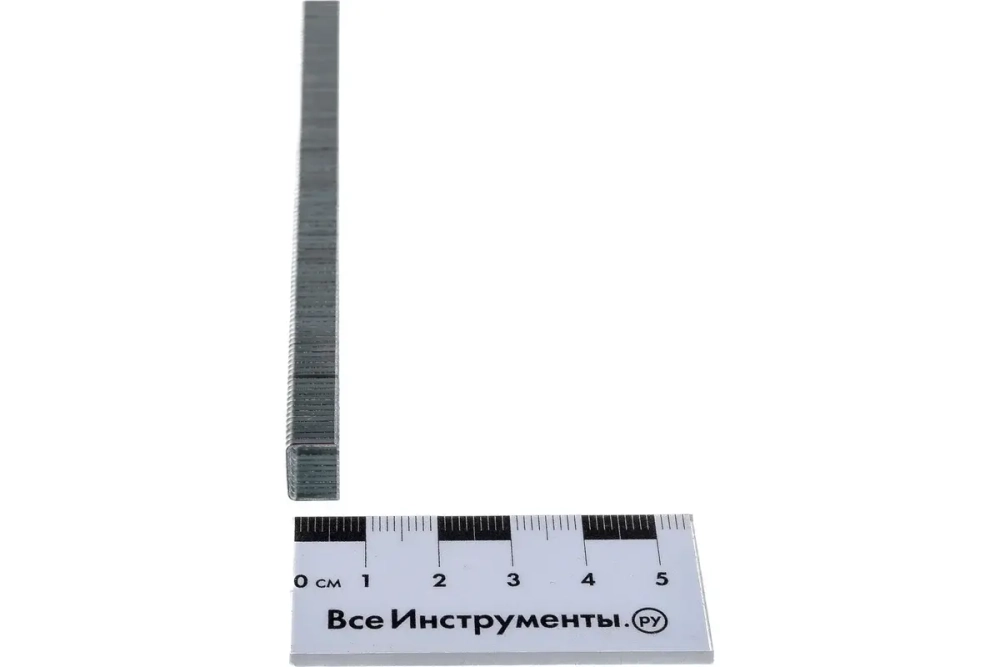 Скобы для пневматического степлера (8 мм, шир. - 1,2 мм, тол. - 0,6 мм, шир. скобы - 11,2 мм, 5000 шт.) MATRIX 57654