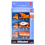 Набор машинок ин.мет. Строители, 3шт. коробка