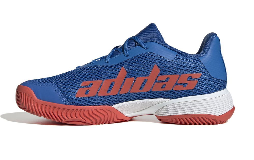 детские Кроссовки теннисные Adidas Barricade - bright royal/bright red/cloud white