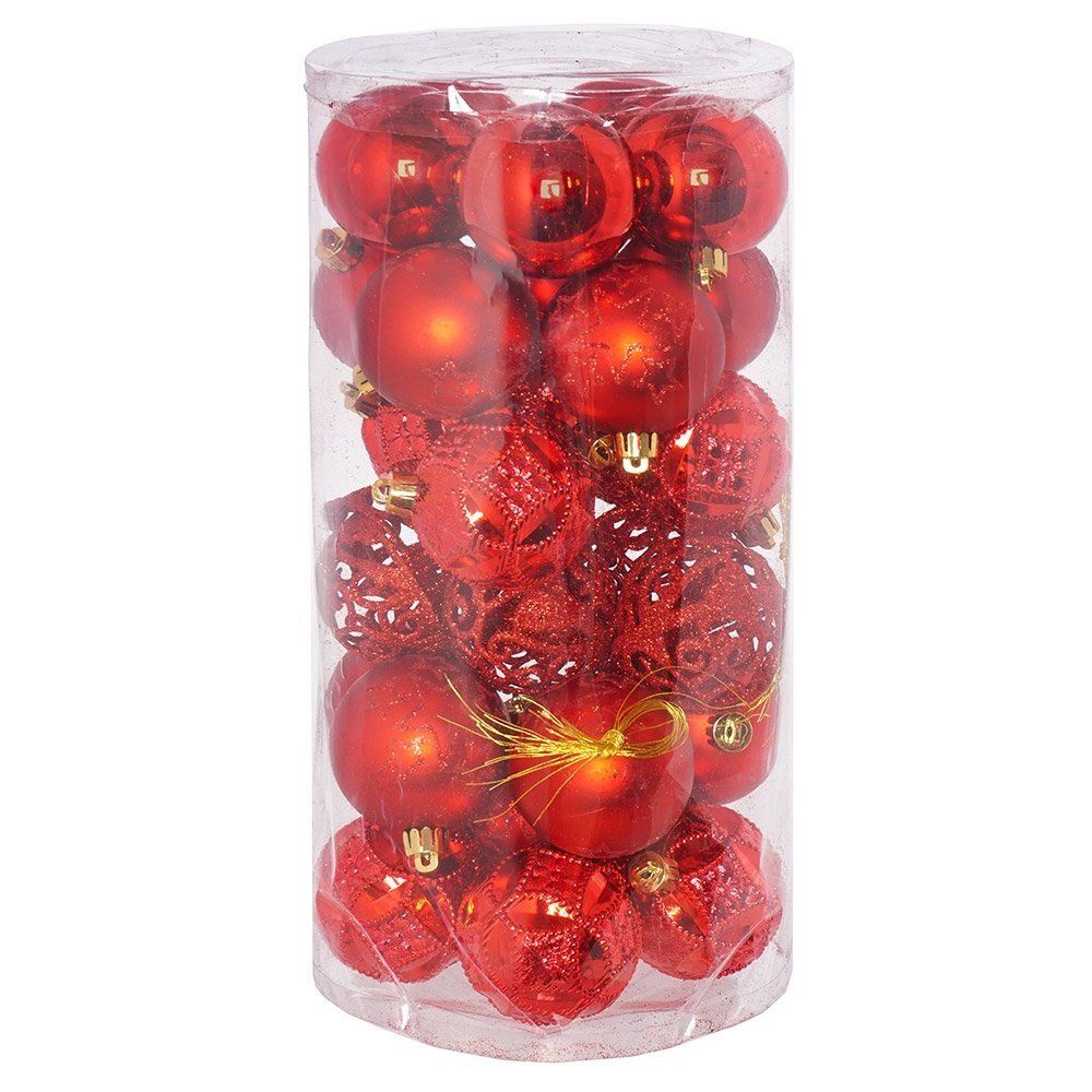 GAEM Набор из 30шт Украшение новогоднее "Шар", D 6 см, L16 W16 H31,5 см