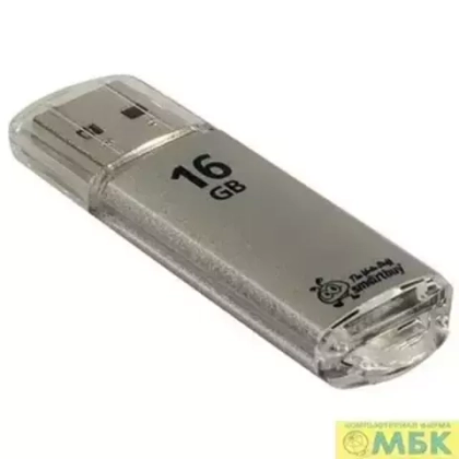 16GB USB Smartbuy V-Cut Silver