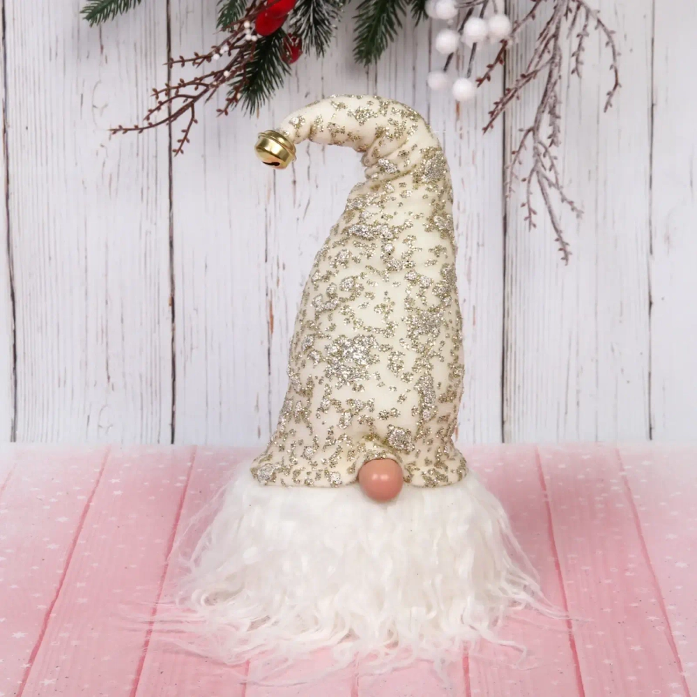 Фигура лесовичок «Колпачок» 35 см, микс (с подстветкой)