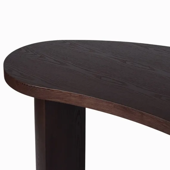 Рабочий стол Osmos 150х70 см, темный шпон ясеня