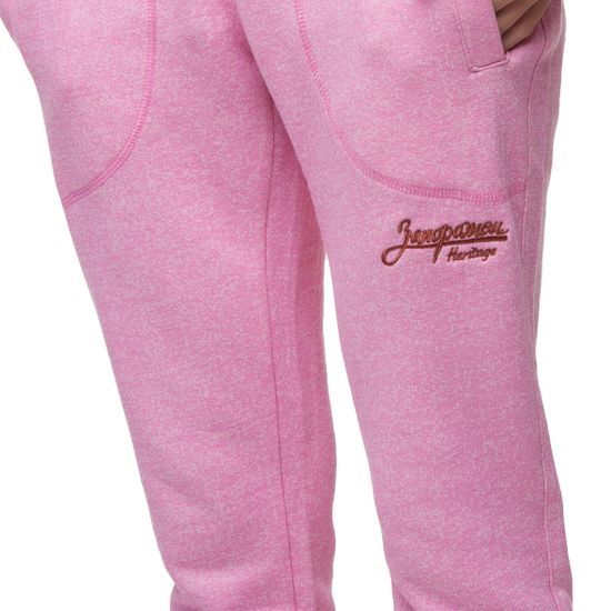 Брюки ЗАПОРОЖЕЦ Лого Спортивные женские (Розовый (Розовый Меланж)