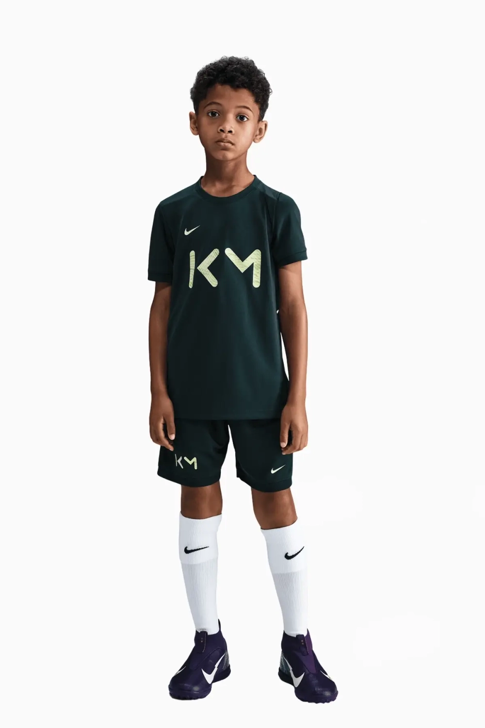 Футболка Nike Kylian Mbappé Academy Junior - зеленый