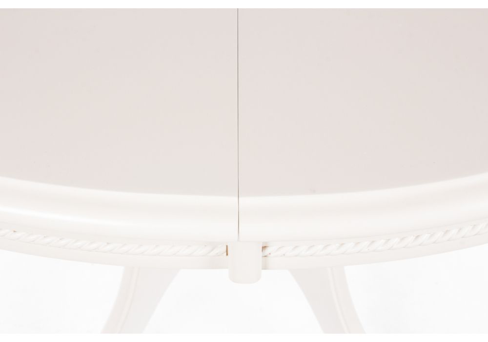 Стол раскладной Toskana 106(141)х106х75 молочно-белый