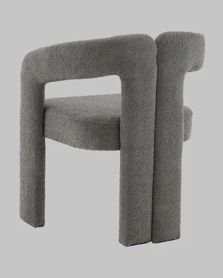 Стул Velit, темно-серое букле