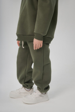 Джоггеры с начёсом свободного кроя Хвоя