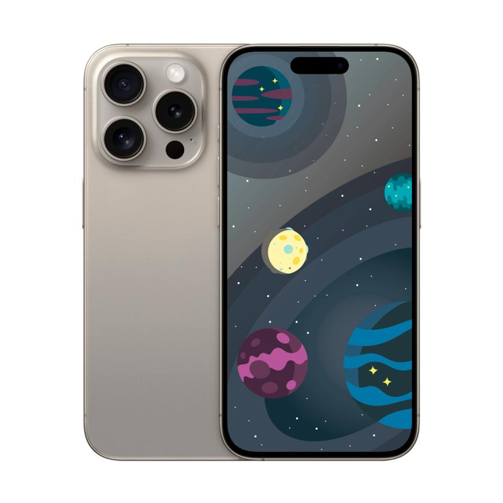 Смартфон Apple iPhone 15 Pro 128 ГБ («Натуральный титан» | Natural Titanium)