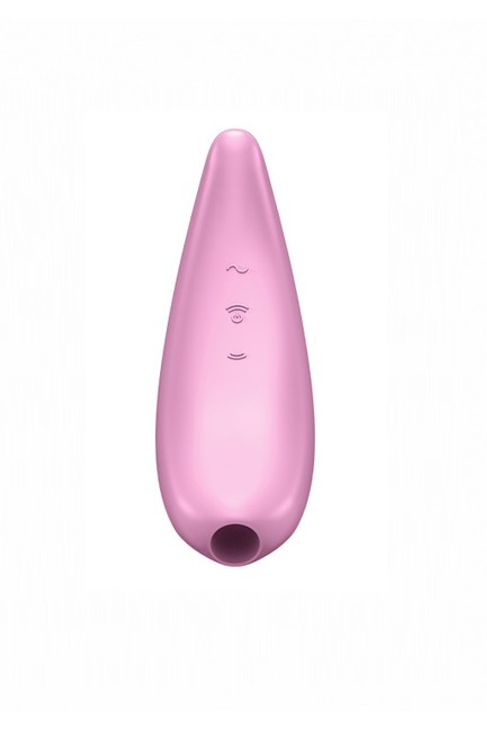 Вакуумно-волновой вибростимулятор Satisfyer Curvy 3+ (синхронизируется со смартфоном) (Цвет: розовый)