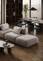 Кварцевый паркет Quartz Parquet Штучный паркет Дуб Брауни 44-413 5/0,6 мм