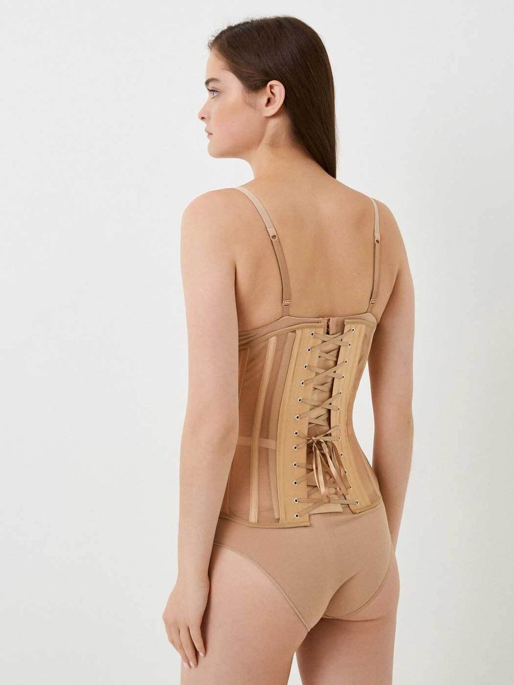 Внутренний корсет для моделирования фигуры в цвете нюд