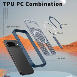 Прозрачный чехол Mesh Pro Magnetic Case для Google Pixel 9 / Pixel 9 Pro