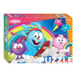 Пазл 60эл. "Смешарики" new (Мармелад Медиа) (Степ пазл)