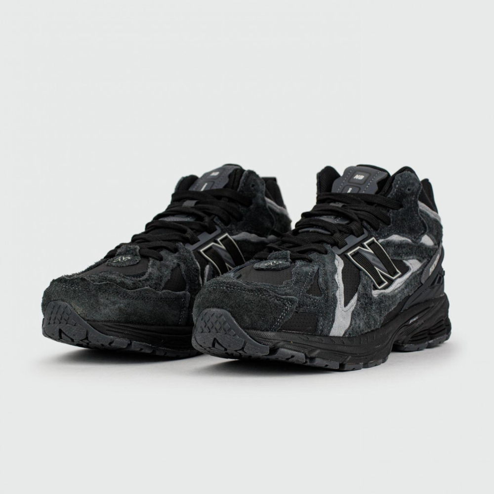 кроссовки New Balance 1906D Mid Black / Grey Suede Winter
