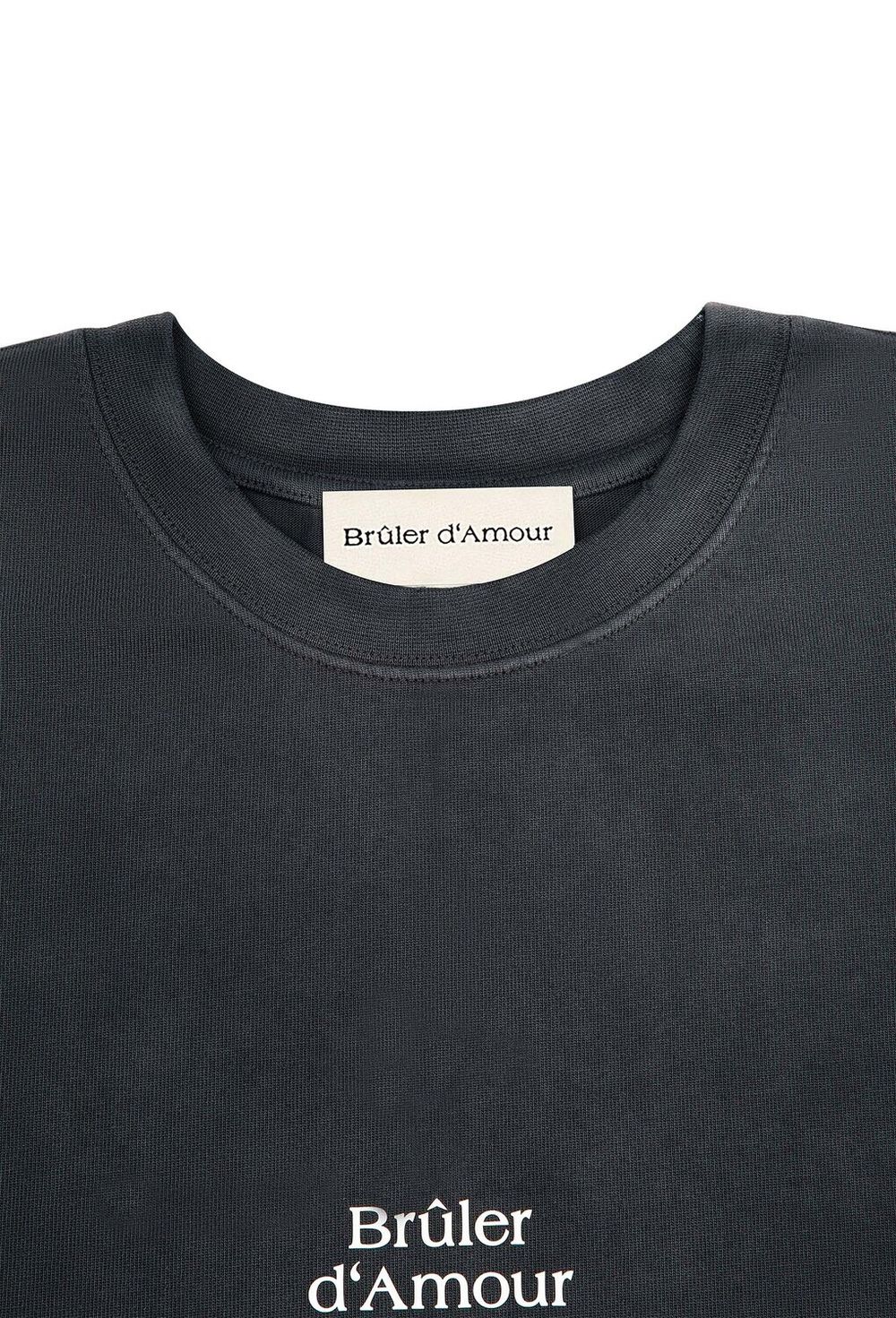 Купить Футболка Bruler d'Amour Liberté d'expression графит Футболка Bruler d'Amour Liberté d'expression графит