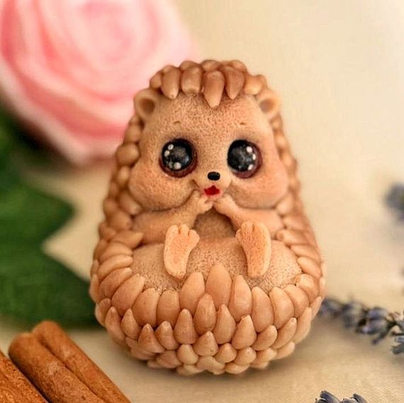 Kirpi formasında sabun