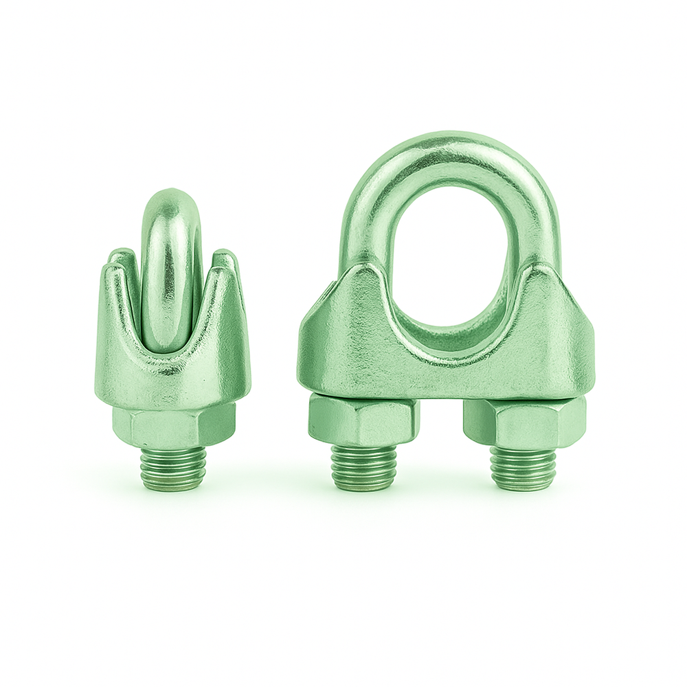 Зажим для канатов DIN 741 M6