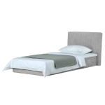 Бескаркасная кровать с матрасом BuySunny (велюр)